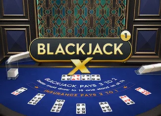 Blackjack X 1 - Azure - TROPICANA77