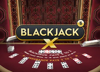Blackjack X 5 - Ruby - TROPICANA77