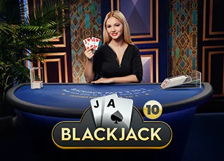 Blackjack 10 - Azure - TROPICANA77