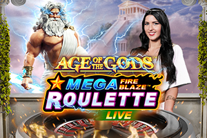 Mega Fire Blaze Age Of Gods Roulette Live - TROPICANA77