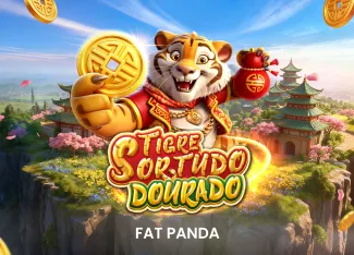 Tigre Sortudo Dourado - TROPICANA77