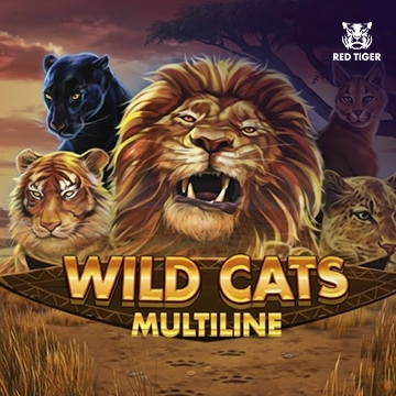 Redtiger : Wild Cats Multiline - TROPICANA77